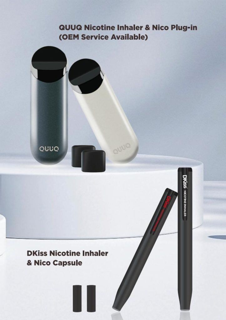 Smokeless Nicotine Inhaler ENDS,New RRPS