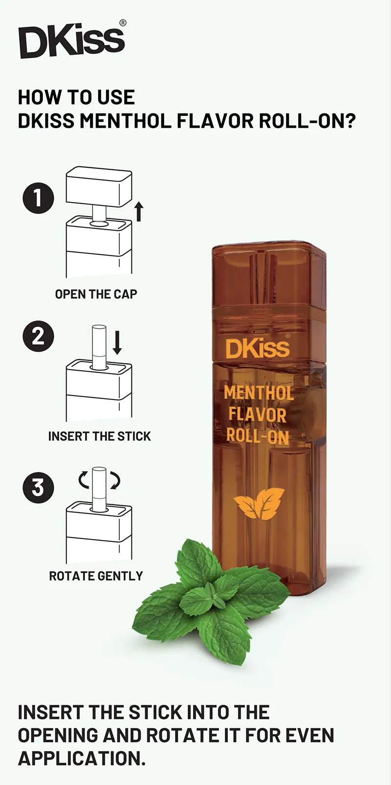 DKiss Menthol Flavor Roll-on-3