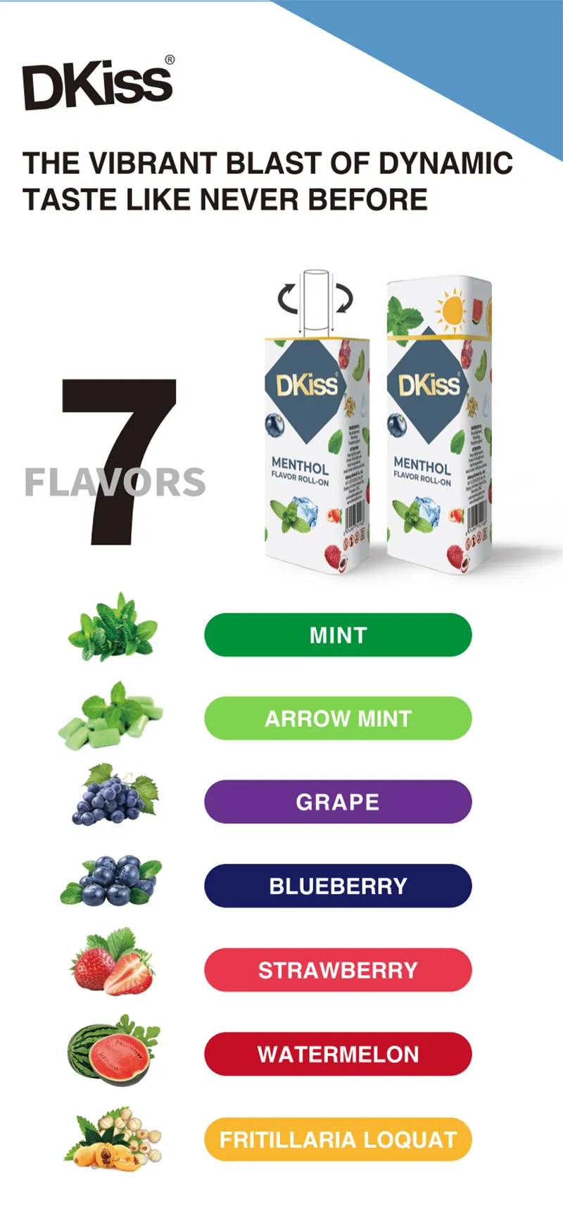 DKiss Menthol Flavor Roll-on-4