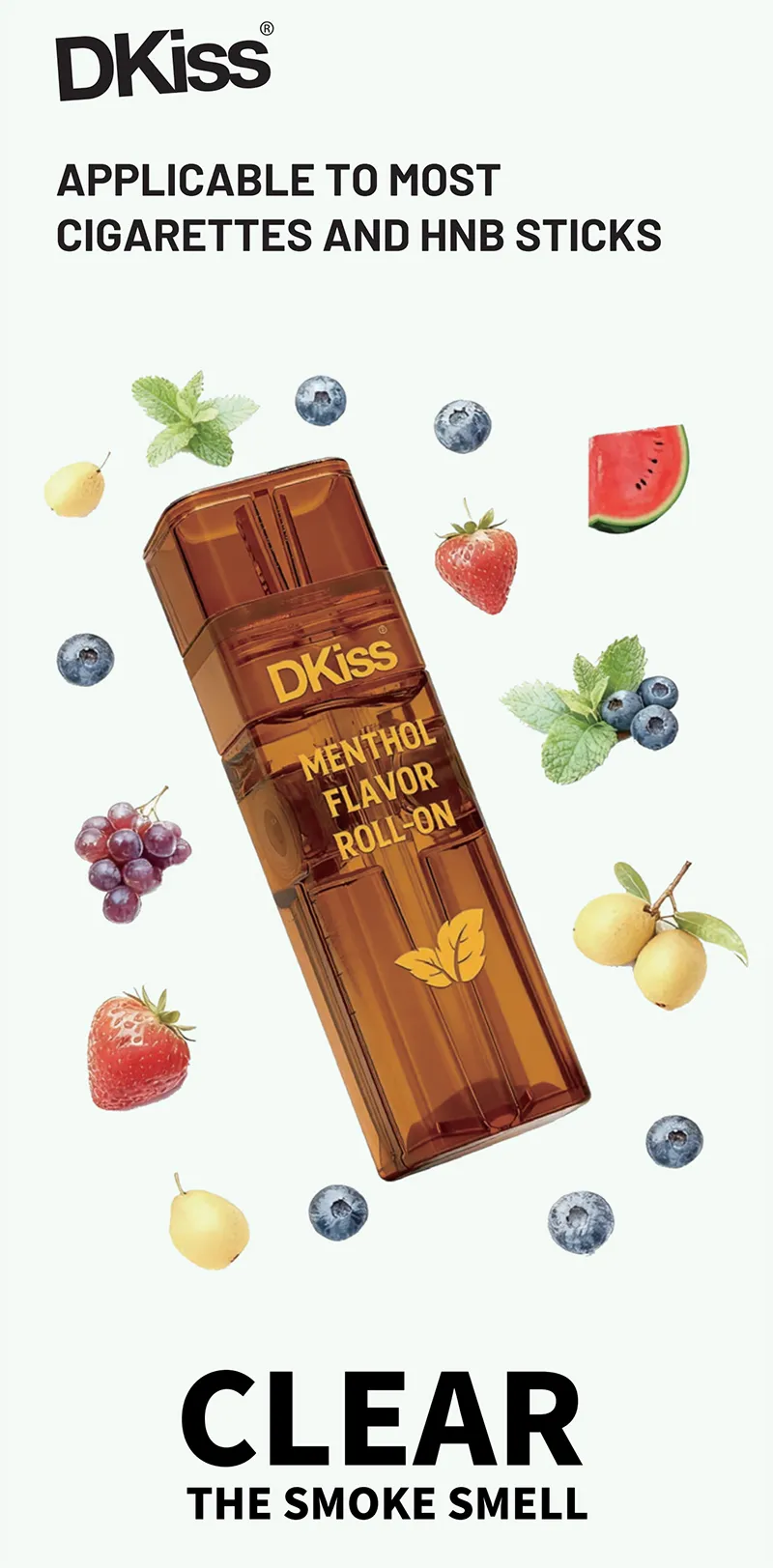 DKiss Menthol Flavor Roll-on Detail display=2
